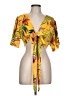 Shein Yellow Short Sleeve Blouse Size 12 - photo 1
