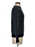 Banana Republic Stripes Black Silk Pullover Sweater Size S - photo 4