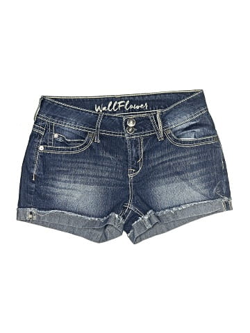 Wallflower Denim Shorts (view 1)
