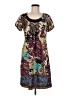 ECI Paisley Brown Casual Dress Size 8 - photo 1