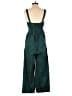 Universal Thread 100% Cotton Solid Green Jumpsuit Size S - photo 2