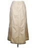 Basic Editions 100% Cotton Solid Tan Formal Skirt Size 8 - photo 1