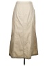Basic Editions 100% Cotton Solid Tan Formal Skirt Size 8 - photo 2