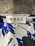 Wray 100% Polyester Blue 3/4 Sleeve Blouse Size XS - photo 7