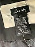 Justify 100% Polyester Checkered-gingham Black Track Jacket Size L - photo 6