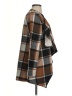 Unbranded Plaid Brown Cardigan Size S - photo 4