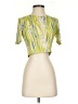 Elodie Green Short Sleeve Turtleneck Size S - photo 1