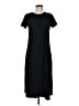 J.Crew 100% Cotton Solid Black Casual Dress Size M - photo 1