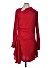 MNG 100% Polyester Red Cocktail Dress Size 10 - photo 1