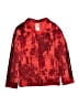 Adidas 100% Polyester Print Red Track Jacket Size 14 - photo 1