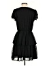 Peach Love 100% Polyester Polka Dots Black Cocktail Dress Size S - photo 2