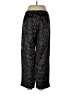Silk Box 100% Rayon Paisley Black Casual Pants Size 12 - photo 2