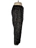 Silk Box 100% Rayon Paisley Black Casual Pants Size 12 - photo 4