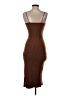 Cider 100% Polyester Brown Casual Dress Size XS - photo 2