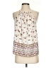 Alya 100% Polyester Ivory Sleeveless Blouse Size S - photo 1