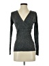 Soho Gray Long Sleeve Top Size 2 - photo 1