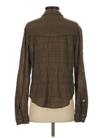 Free People Long Sleeve Button-Down Shirt (view 2)