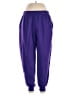 Assorted Brands Solid Purple Track Pants Size M - photo 1