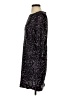 Nicole Miller 100% Polyester Stars Black Cocktail Dress Size S - photo 5