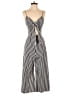 Alpha and Omega Stripes Black Jumpsuit Size S - photo 1