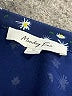 Monday Fun 100% Polyester Blue Short Sleeve Blouse Size M - photo 7