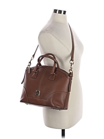 Dooney & Bourke Leather Satchel (view 2)
