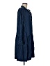 Grayson 100% Lyocell Blue Casual Dress Size Med (3) - photo 4