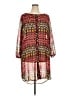 Pure Energy 100% Polyester Print Red Casual Dress Size 2X Plus - photo 1