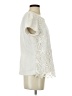 Classiques Entier Ivory Short Sleeve Blouse Size S - photo 4