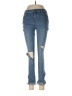 Free People Hearts Blue Jeans Size 28 waist - photo 1