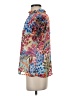 Sugarlips Floral Orange Short Sleeve Blouse Size XS - photo 5