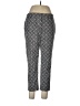 Talbots Polka Dots Gray Casual Pants Size 12 Petite - photo 1