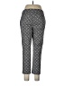 Talbots Polka Dots Gray Casual Pants Size 12 Petite - photo 2