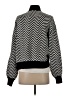 VICI 100% Cotton Chevron-herringbone Black Cardigan Size XS - photo 2