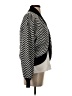 VICI 100% Cotton Chevron-herringbone Black Cardigan Size XS - photo 4