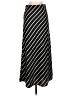 Ann Taylor LOFT 100% Polyester Stripes Black Casual Skirt Size XS - photo 1