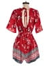 Trixxi Paisley Red Romper Size S - photo 2