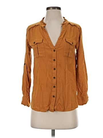 Sundance 3/4 Sleeve Button-Down Shirt (view 1)