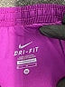 Nike Color Block Purple Athletic Shorts Size M - photo 3