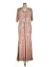 Mac Duggal 100% Polyester Pink Cocktail Dress Size 16 - photo 1