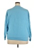 J.Crew 100% Cotton Solid Blue Sweatshirt Size 2X - photo 2
