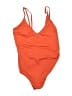 Xhilaration Orange Bodysuit Size L - photo 1