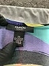 Alfani Color Block Multi Color Teal Short Sleeve Blouse Size 3X - photo 7
