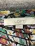 Ann Taylor LOFT 100% Polyester Green Long Sleeve Blouse Size M - photo 7