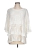 Coco + Carmen Ivory 3/4 Sleeve Blouse Size L - photo 1