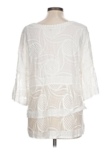 Coco + Carmen 3/4 Sleeve Blouse (view 2)