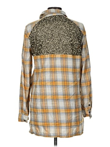 Free People Long Sleeve Button-Down Shirt (view 2)