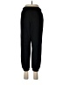 Lou & Grey Solid Black Track Pants Size M (petite) - photo 2