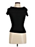 MNG Black Short Sleeve Top Size M - photo 1