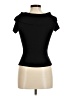 MNG Black Short Sleeve Top Size M - photo 2